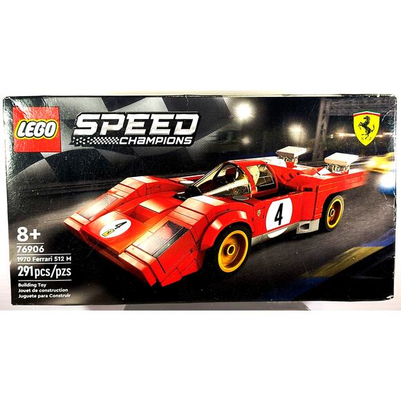LEGO 76906 Speed Champion 1970 FERRARI 512 M, New, See Pics/Descr. - Picture 1 of 9